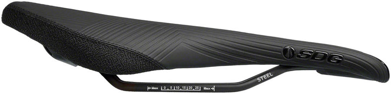 SDG Duster P MTN Saddle - Steel, Black