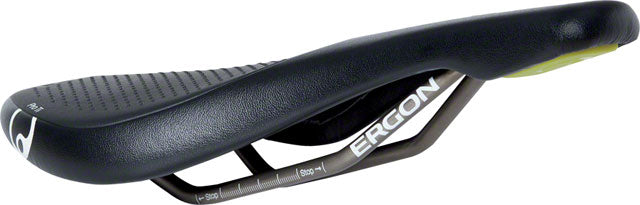 Ergon SMD2 Saddle - Titanium, Black