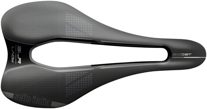 Selle Italia SLR Boost Lady Superflow Saddle - Titanium, Black, Women's, L3