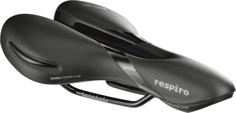 Selle Royal Respiro Saddle - Manganese, Black, Athletic