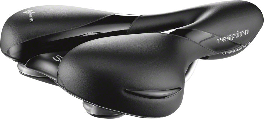 Selle Royal Respiro Saddle - Manganese, Black, Moderate