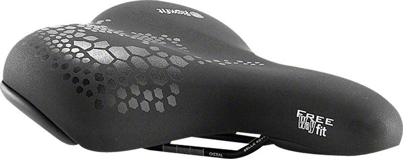 Selle Royal Freeway Fit Saddle - Steel, Black, Athletic