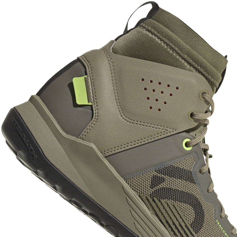 Five Ten Trailcross Mid Pro Flat Shoes - Mens Orbit Green/Core BLK/Pulse Lime 11