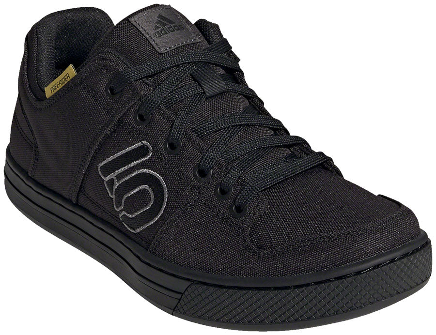 Five Ten Freerider Canvas Flat Shoes - Mens Core BLK/DGH Solid Gray/Gray Five 8