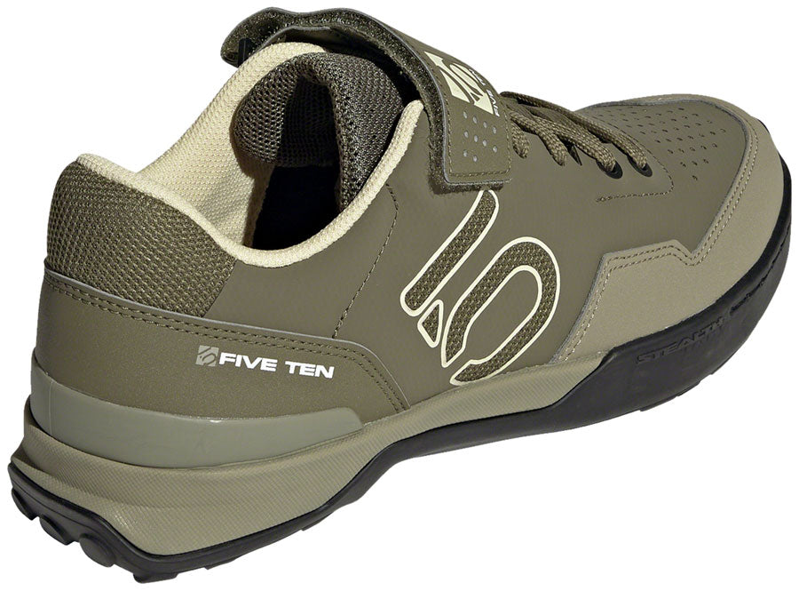 Five Ten Kestrel Lace Mountain Clipless Shoes - Mens Focus Olive/Sandy Beige/Orbit Green 13