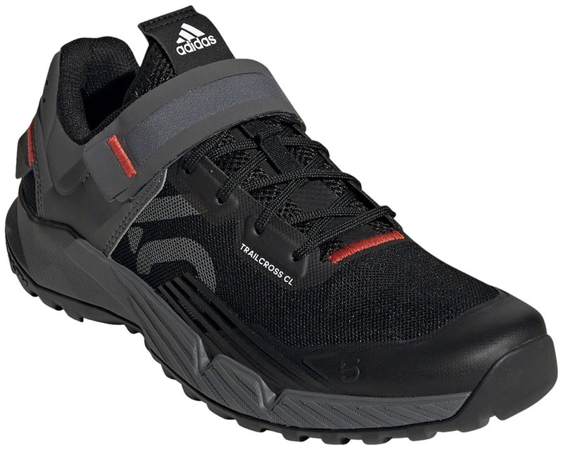 Five Ten Trailcross Mountain Clipless Shoes - Women's, Core Black/Gray Three/Red, 10