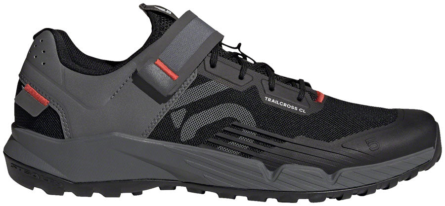 Five Ten Trailcross Mountain Clipless Shoes - Mens Core BLK/Gray Three/Red 13