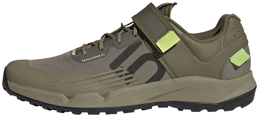 Five Ten Trailcross Mountain Clipless Shoes - Mens Orbit Green/Carbon/Pulse Lime 9