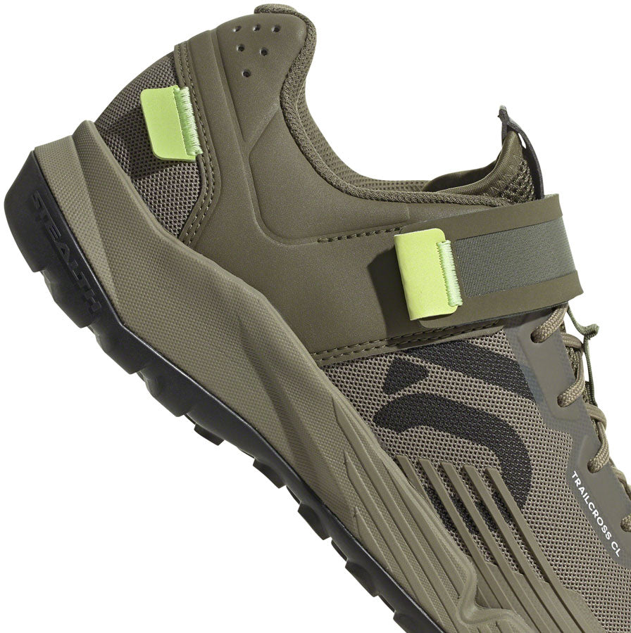 Five Ten Trailcross Mountain Clipless Shoes - Mens Orbit Green/Carbon/Pulse Lime 9
