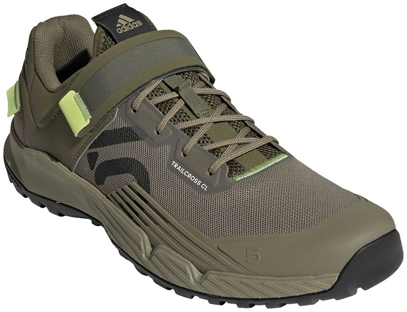 Five Ten Trailcross Mountain Clipless Shoes - Men's, Orbit Green/Carbon/Pulse Lime, 11