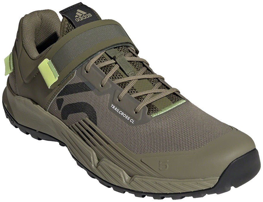 Five Ten Trailcross Mountain Clipless Shoes - Mens Orbit Green/Carbon/Pulse Lime 10.5