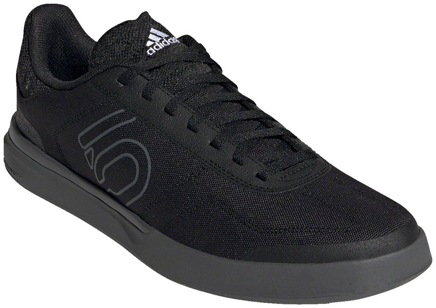 Five Ten Sleuth DLX Canvas Flat Shoes - Men's, Core Black/Gray Five/FTWR White, 7.5