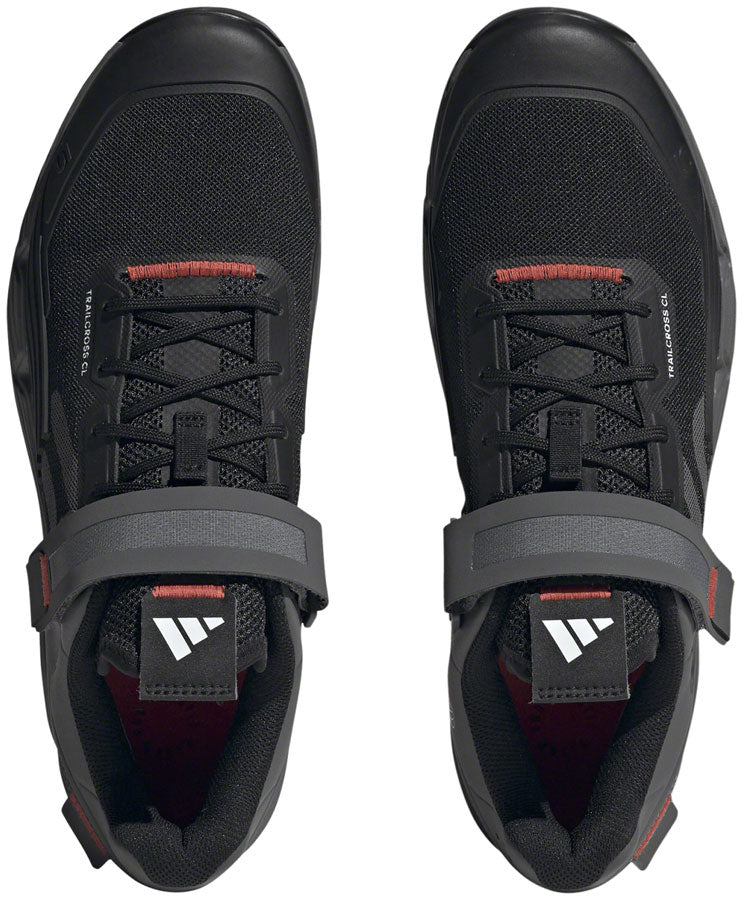 Five Ten Trailcross Mountain Clipless Shoes - Mens Core BLK/Gray Three/Red 7