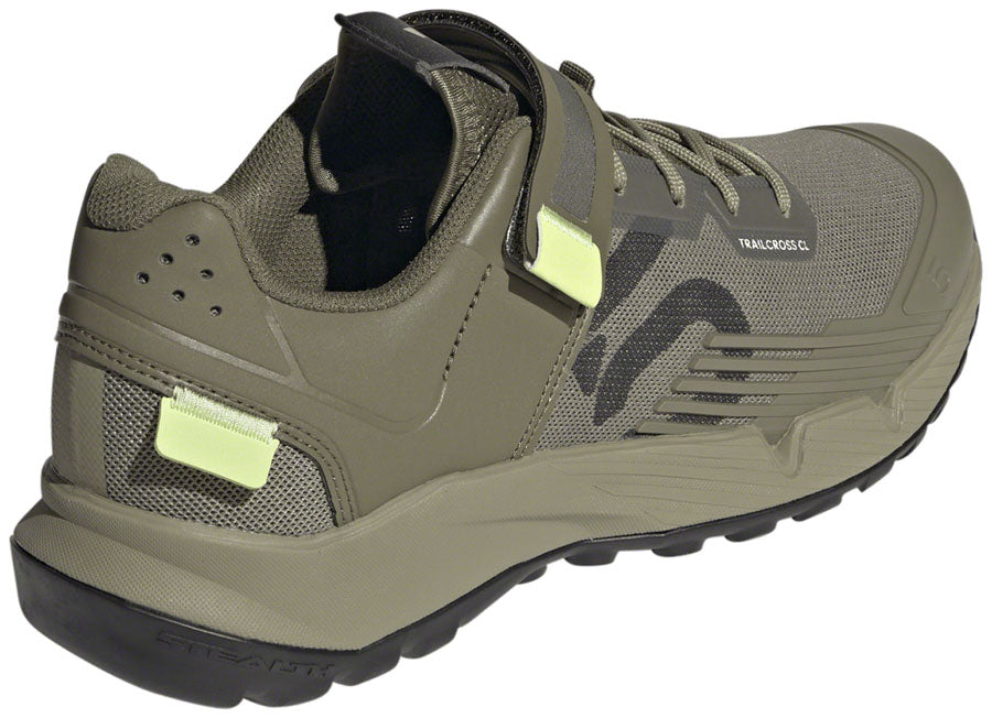 Five Ten Trailcross Mountain Clipless Shoes - Mens Orbit Green/Carbon/Core BLK 8.5