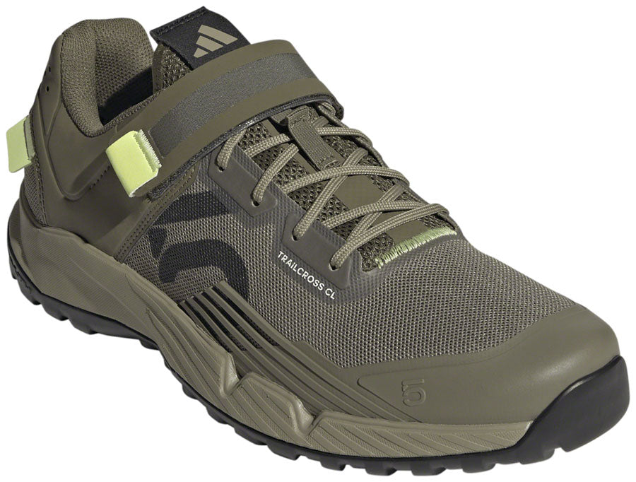 Five Ten Trailcross Mountain Clipless Shoes - Mens Orbit Green/Carbon/Core BLK 8.5