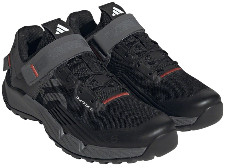 Five Ten Trailcross Mountain Clipless Shoes - Women's, Core Black/Gray Three/Red, 6