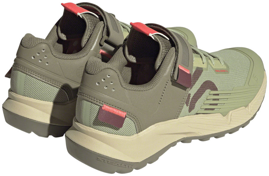 Five Ten Trailcross Mountain Clipless Shoes - Women's, Magic Lime/Quiet Crimson/Orbit Green, 8.5