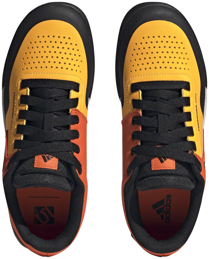 Five Ten Freerider Pro Flat Shoes - Mens Solar Gold/Ftwr White/Impact Orange 11