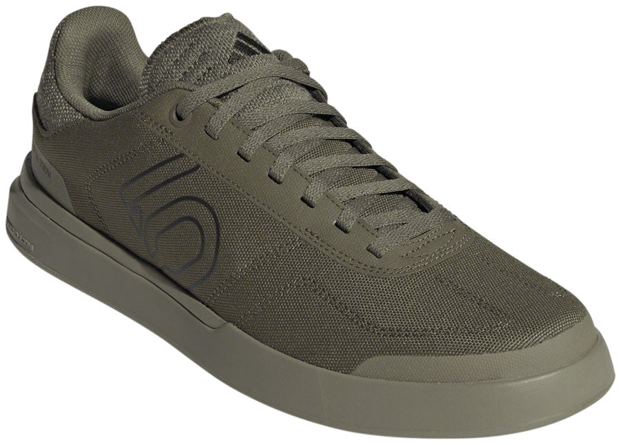 Five Ten Stealth Deluxe Canvas Flat Shoes - Men's, Focus Olive/Core Black/Orbit Green, 7.5