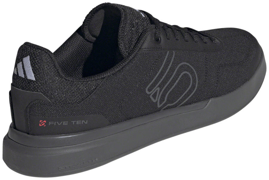 Five Ten Stealth Deluxe Canvas Flat Shoes - Men's, Core Black/Gray Five/Ftwr White, 9.5