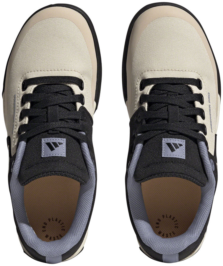 Five Ten Freerider Pro Canvas Flat Shoes - Women's, Sand Strata/Silver Violet/Core Black, 9