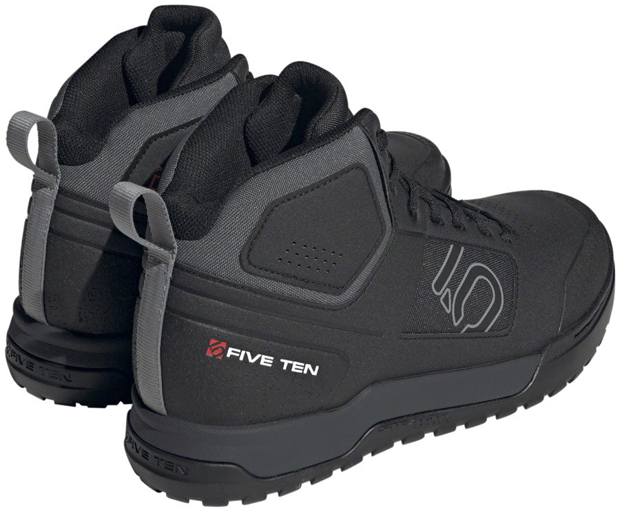 Five Ten Impact Pro Mid Flat Shoes - Men's, Core Black/Gray Three/Gray Six, 9