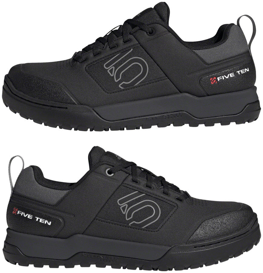 Five Ten Impact Pro Flat Shoes - Men's, Core Black/Gray Three/Gray Six, 6.5