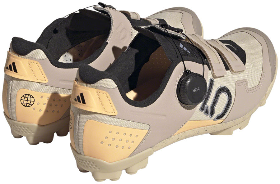 Five Ten Kestrel BOA Mountain Clipless Shoes - Women's, Sand Strata/Silver Violet/Acid Orange, 10.5