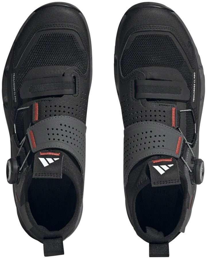 Five Ten Trailcross Pro Mountain Clipless Shoes - Women's, Gray Five/Core Black/Red, 5