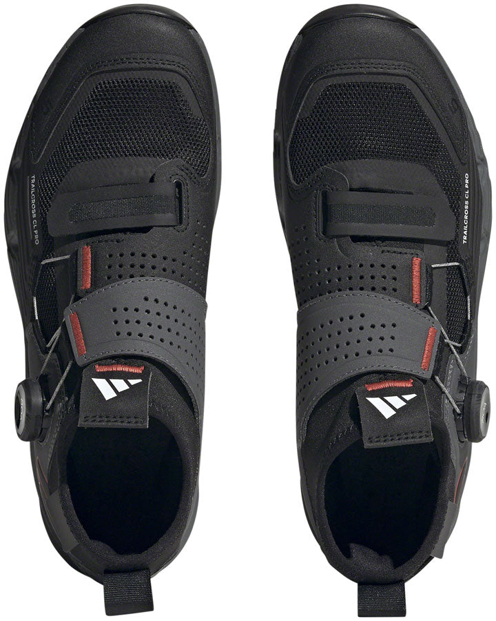 Five Ten Trailcross Pro Mountain Clipless Shoes - Women's, Gray Five/Core Black/Red, 10.5