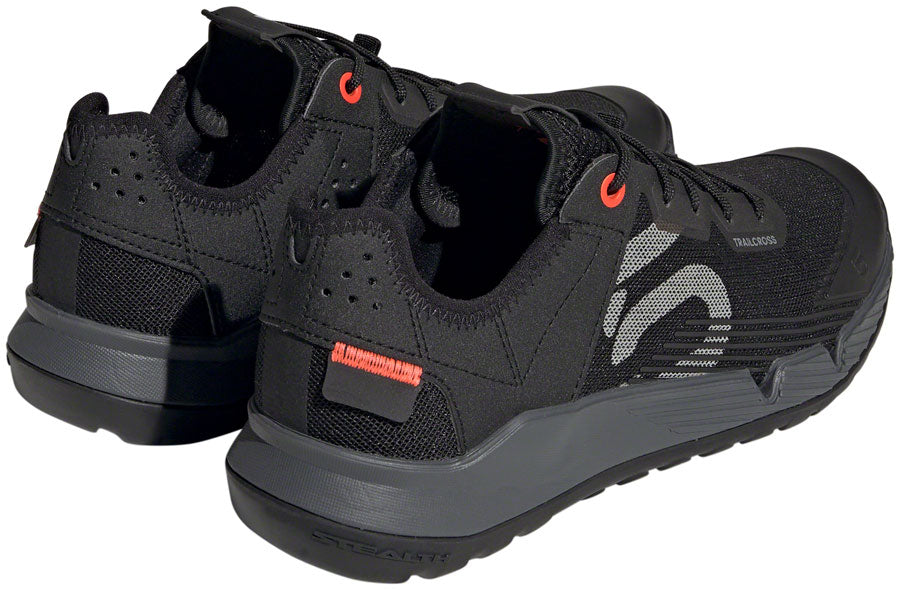 Five Ten Trailcross LT Flat Shoes - Women's, Core Black/Gray Two/Solar Red, 7