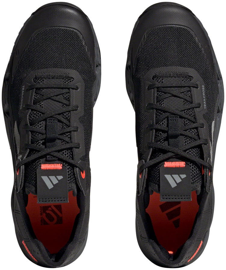 Five Ten Trailcross LT Flat Shoes - Women's, Core Black/Gray Two/Solar Red, 9.5