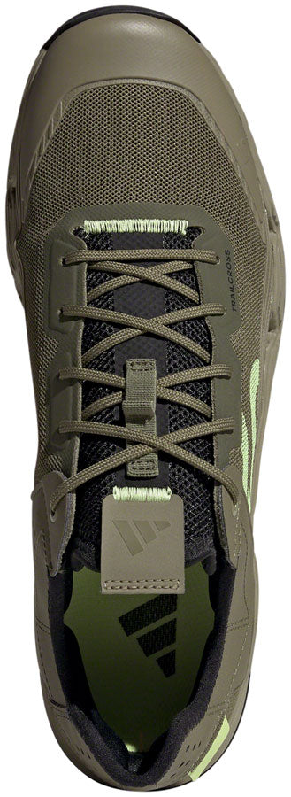 Five Ten Trailcross LT Flat Shoes - Men's, Focus Olive/Lime Green/Orbit, 11