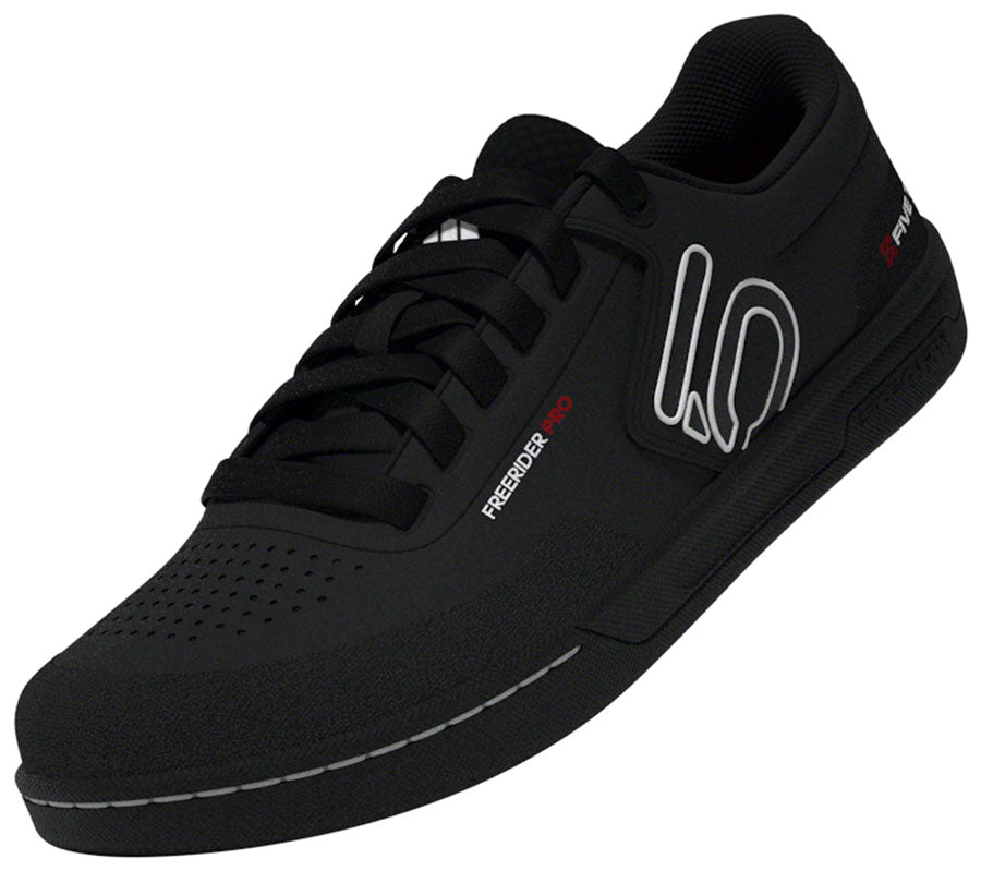 Five Ten Freerider Pro Flat Shoes - Men's, Core Black/Ftwr White/Ftwr Whitee, 8.5