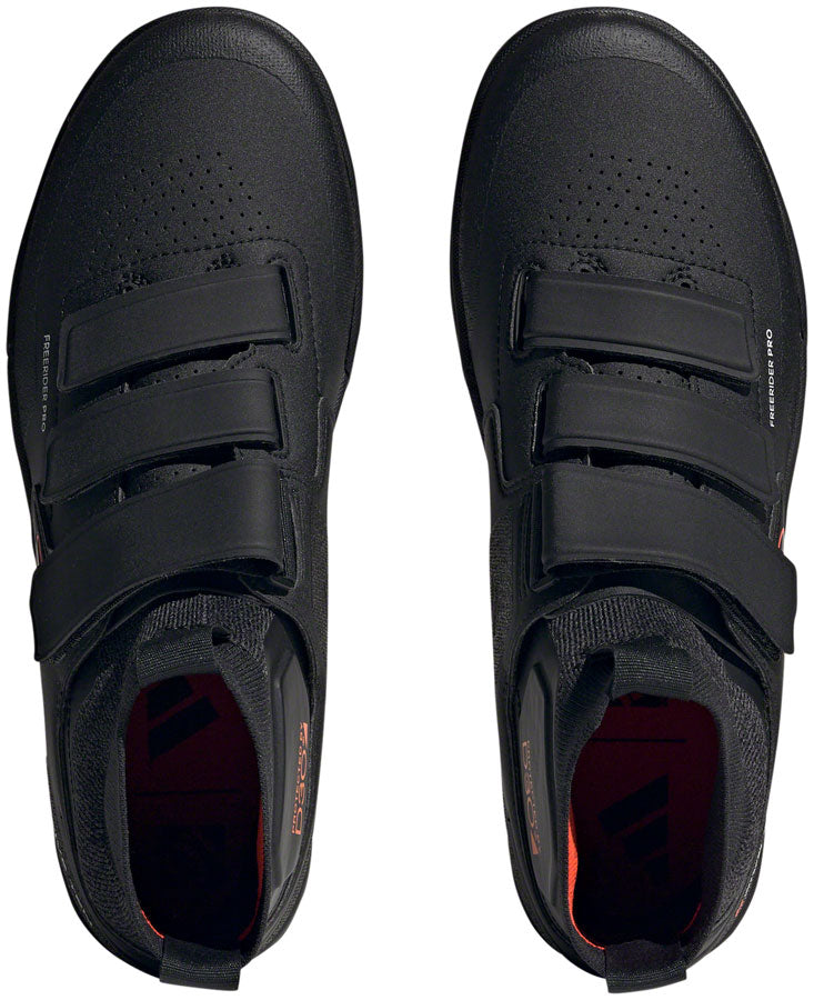 Five Ten Freerider Pro Mid VCS Flat Shoes - Men's, Core Black/Solar Red/Gray Three 8.5