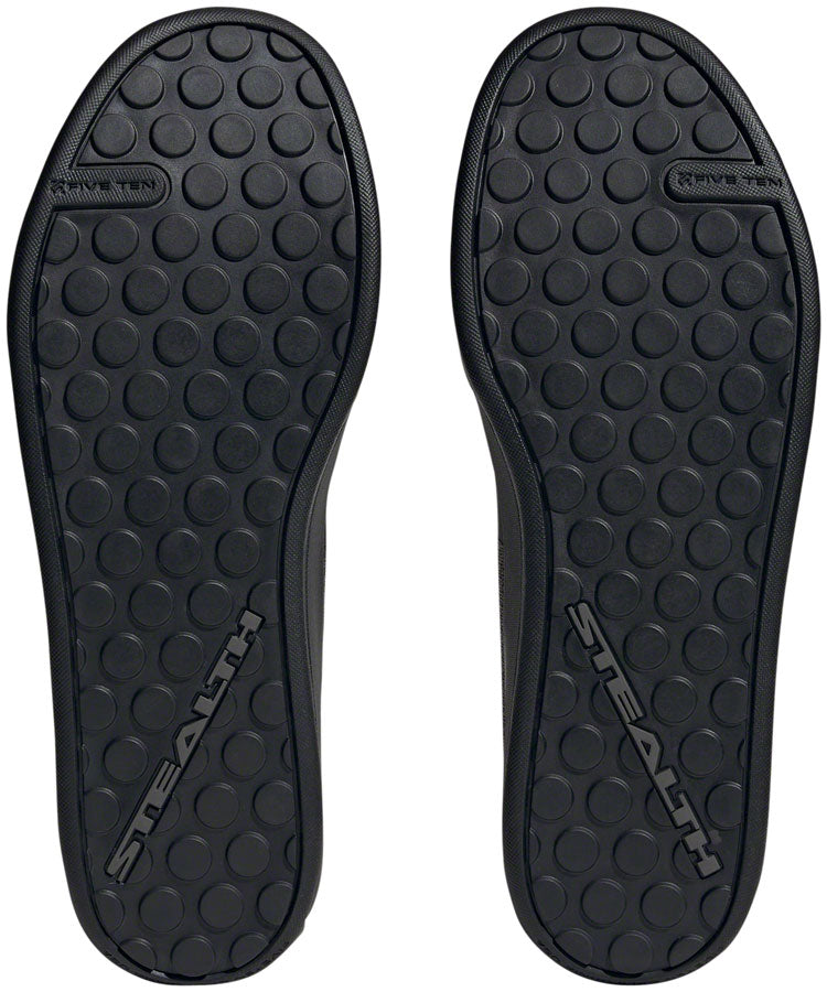 Five Ten Freerider Pro Mid VCS Flat Shoes - Men's, Core Black/Solar Red/Gray Three, 10.5