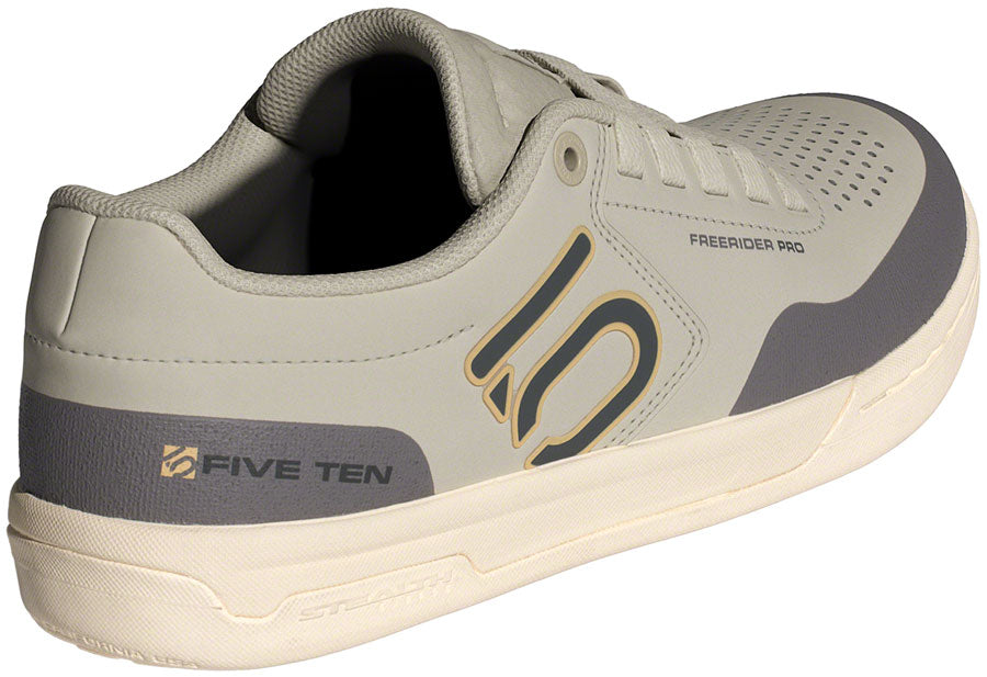 Five Ten Freerider Pro Flat Shoes - Mens Putty Gray/Carbon/Charcoal 7.5