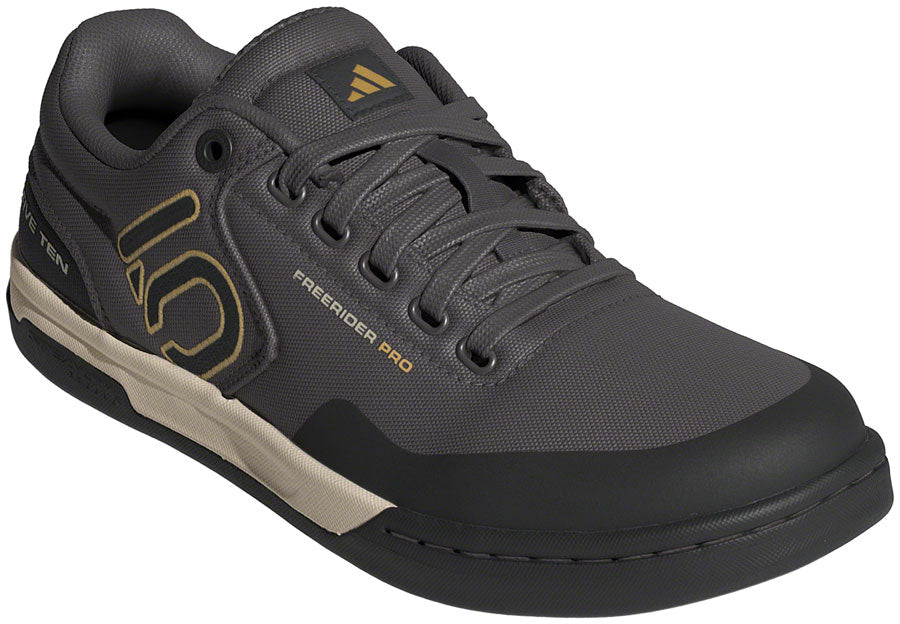 Five Ten Freerider Pro Canvas Flat Shoes - Mens Charcoal/Carbon/Oat 11