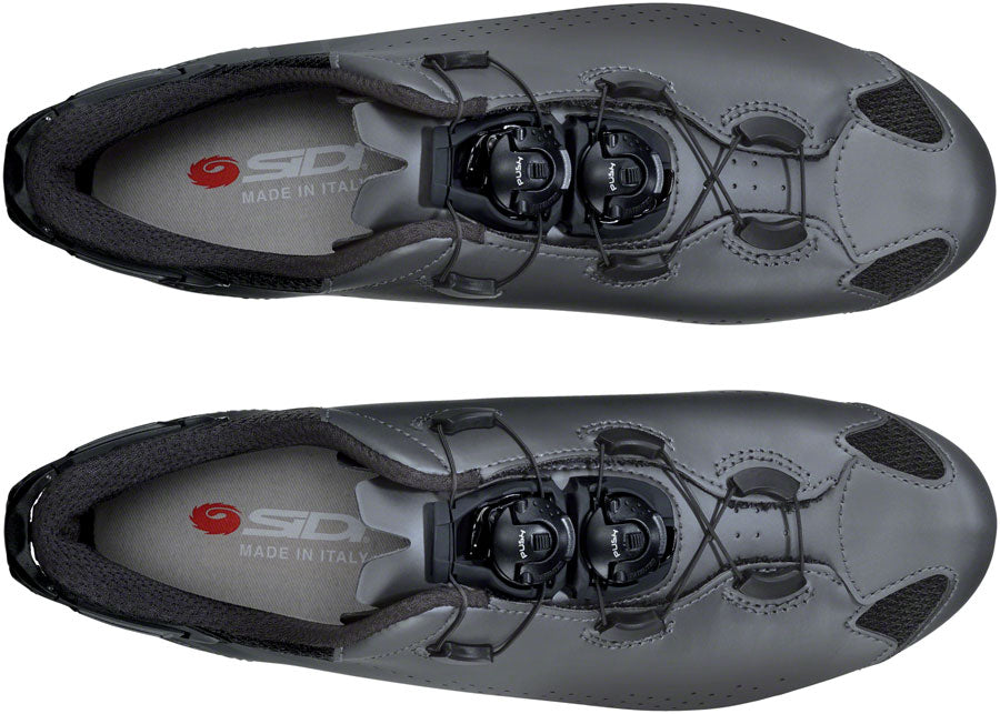 Sidi Shot 2S Road Shoes - Men's, Anthracite/Black, 46.5