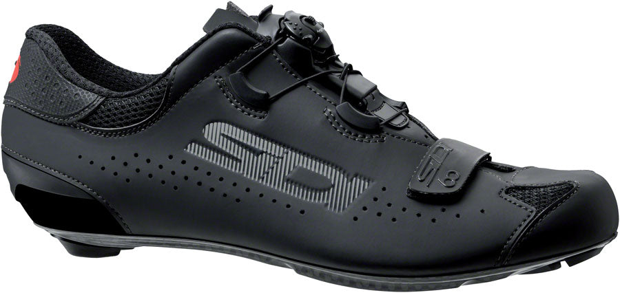 Sidi Sixty Road Shoes - Men's, Black/Black, 42.5