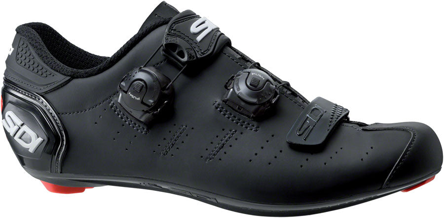 Sidi Ergo 5 Mega Road Shoes - Men's, Matte Black, 45.5