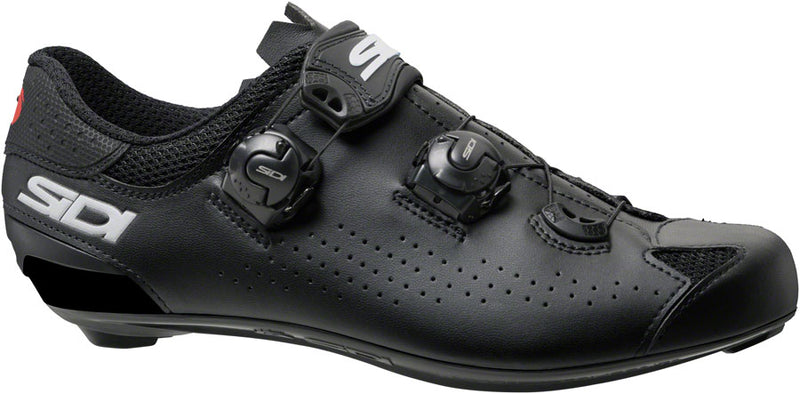 Sidi Genius 10 Mega Road Shoes - Men's, Black, 46.5