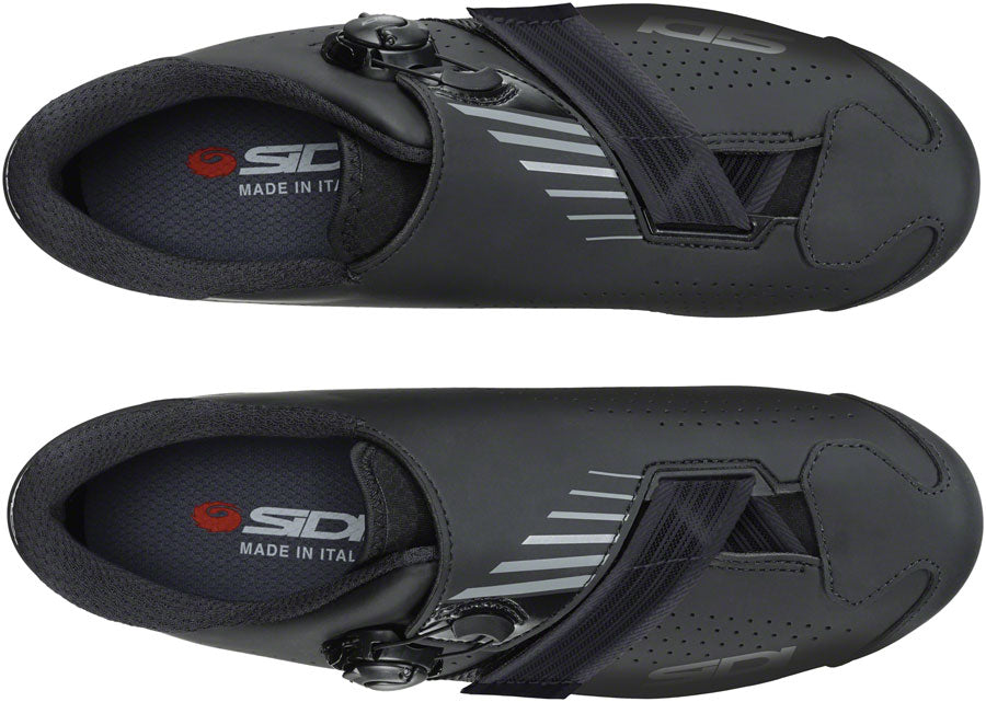 Sidi Prima Mega Road Shoes - Men's, Black/Black, 48