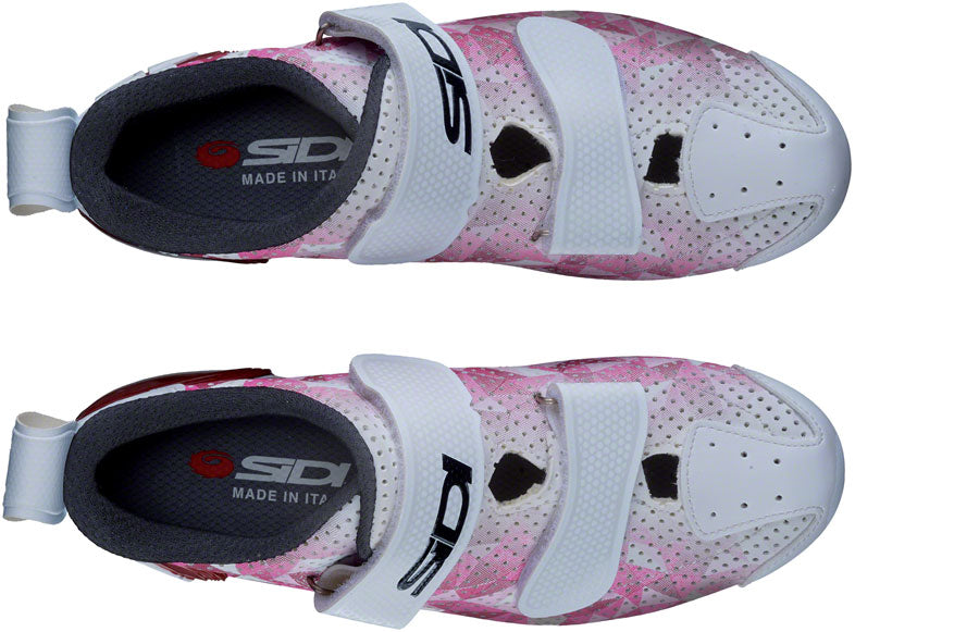 Sidi T-5 Air Tri Shoes - Women's, Pink/Red/White, 40