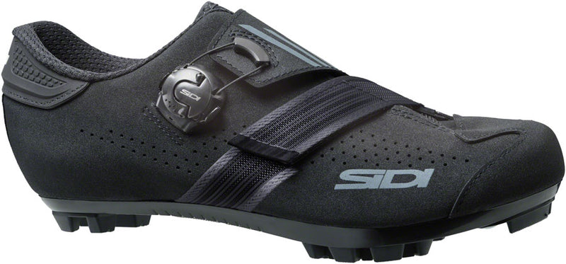 Sidi Aertis Mega Mountain Clipless Shoes - Men's, Black/Black, 43