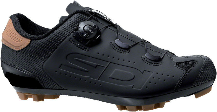 Sidi Dust Mountain Clipless Shoes - Men's, Black/Black, 41.5