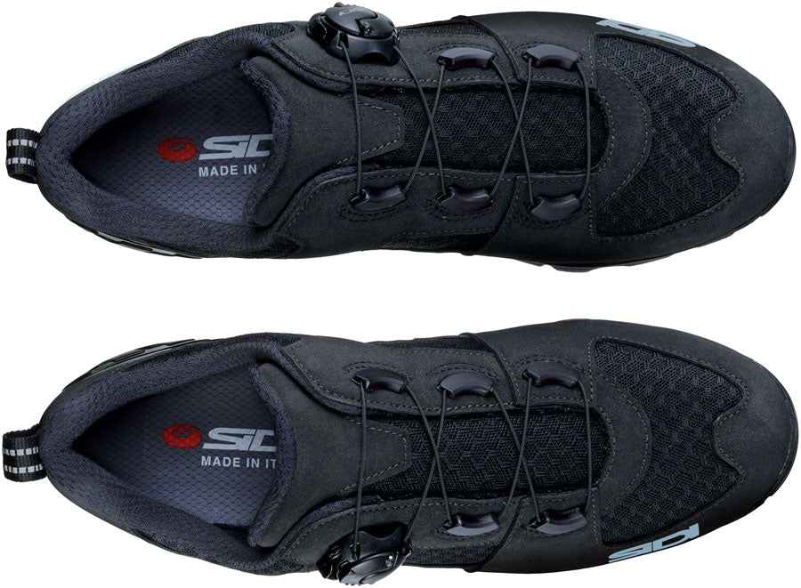 Sidi Turbo Mountain Clipless Shoes - Men's, Black/Black, 41