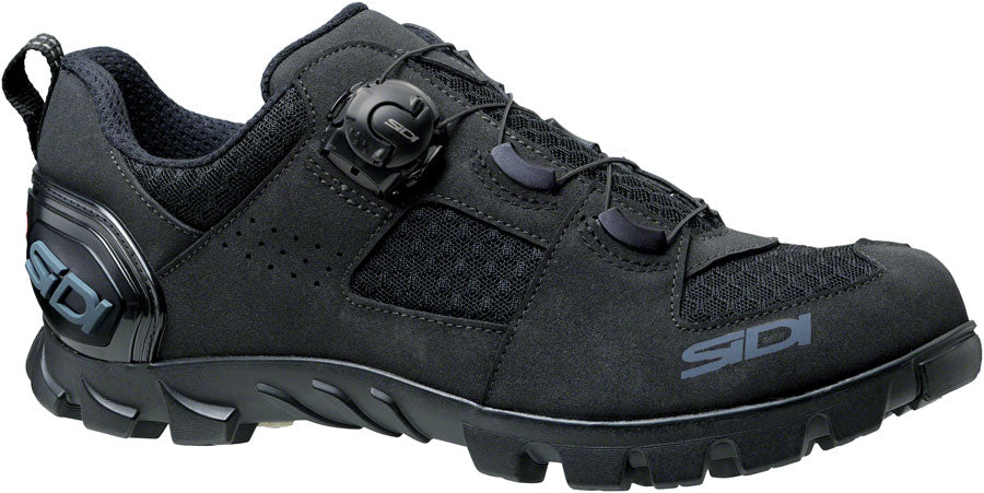 Sidi Turbo Mountain Clipless Shoes - Men's, Black/Black, 42