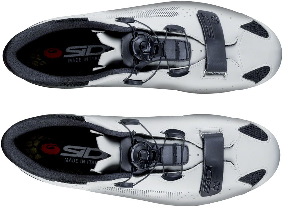 Sidi Sixty Road Shoes - Men's, Black/White, 40