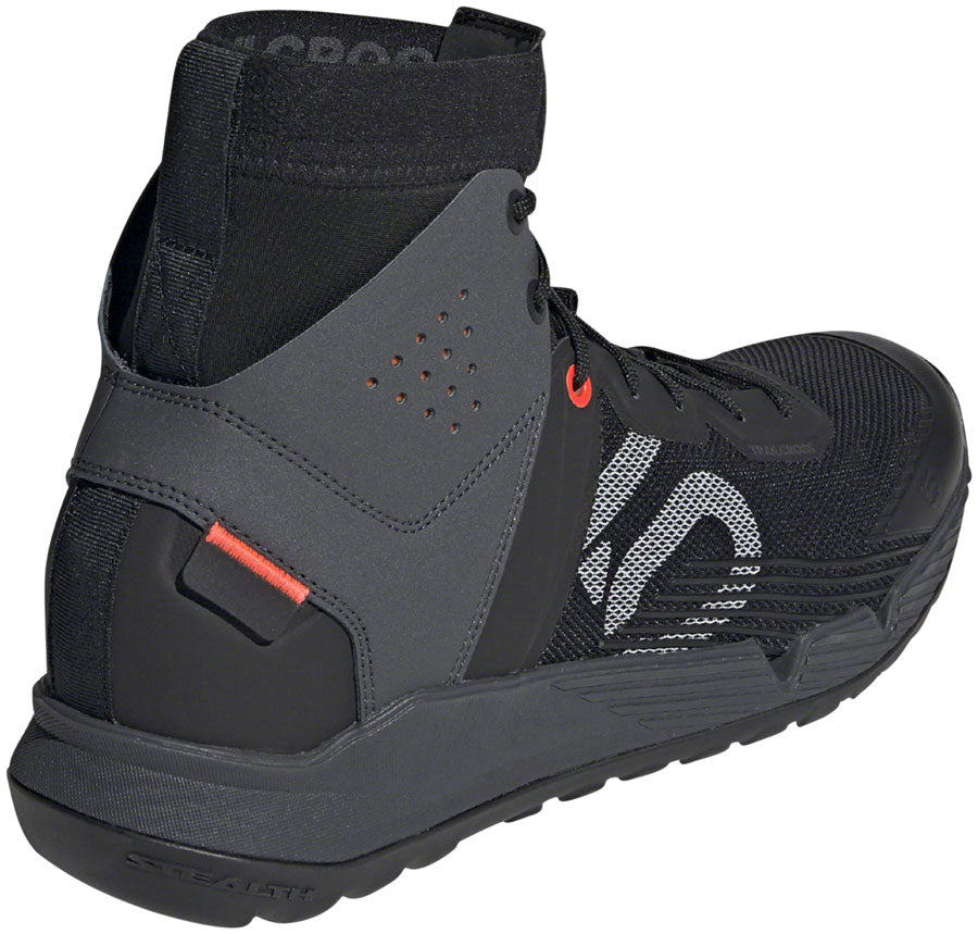 Five Ten Trailcross Mid Pro Flat Shoes - Mens Core BLK / Gray Two / Solar Red 7